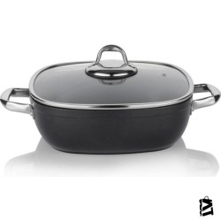 Schafer Gastronomıe Granit Indüksiyon Basık Tencere 28 cm