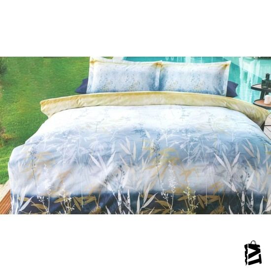 Özdilek Reeds Indigo Çift Kişilik Nevresim Takımı 200 x 220 cm