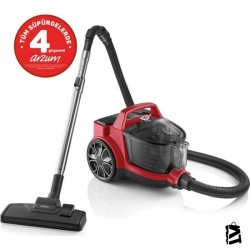 Arzum AR4071 Clean Force Red Cyclone Filtreli Elektrikli Süpürge - Kırmızı