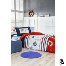Özdilek Deep Blue Mavi Tek Kişilik Nevresim Takımı