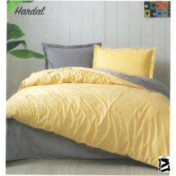 Özdilek Colormix Tek Kişilik Nevresim Takımı Antrasit Hardal