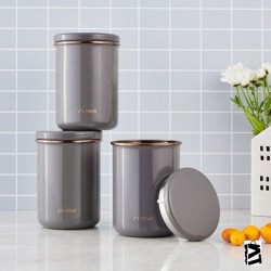 Neva N3097 Sweet Premium Grizay Emaye Kavanoz - 1300 cc