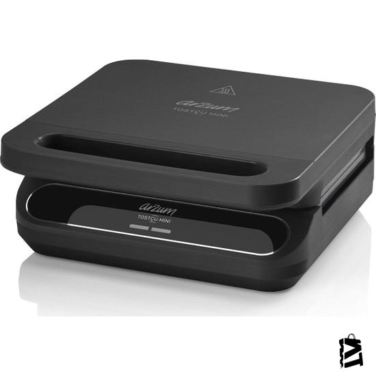 Arzum AR2052-S Tostçu Mini Tost Makinesi - Siyah