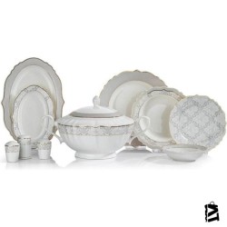 Schafer Selina Yemek Takımı-60 Prç-Altın