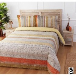 Özdilek Tek Kişilik Ranforce Nevresim Takımı Sunset Lines Yeşil