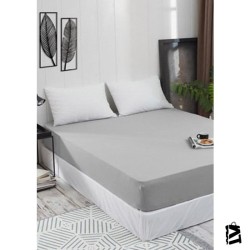 Özdilek Tek Kişilik Çarşaf Fitted Yastıklı Ranforce Trendy Gri 100X200