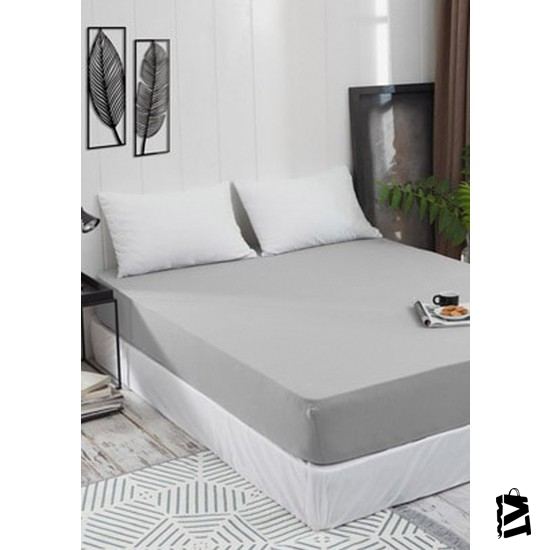 özdilek Tek Kişilik çarşaf Fitted Yastıklı Ranforce Trendy Gri 100x200 - Elden Taksitle Sözleşmeli Senetli Alışveriş