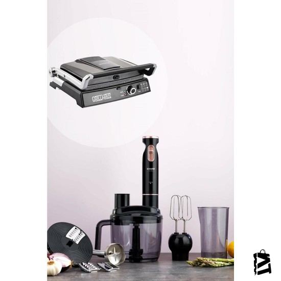 Schafer Grill Haus Tost Makinesi - Siyah - Elden Taksitle Sözleşmeli Senetli Alışveriş