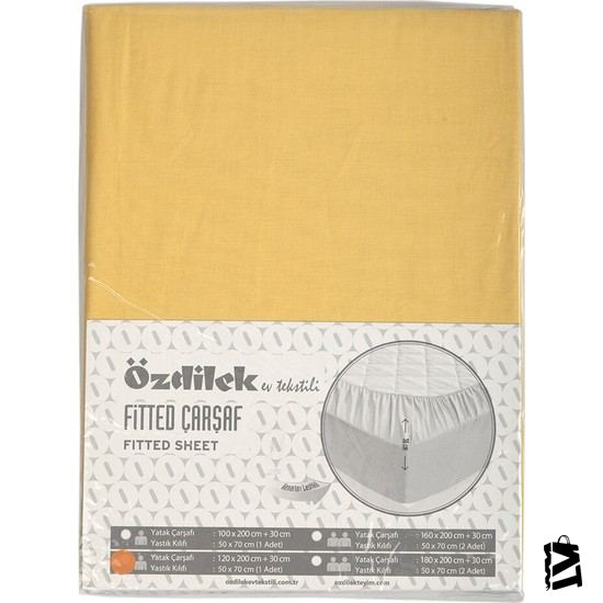 özdilek Trendy Lastikli Fitted çarşaf 120x200+30 - Elden Taksitle Sözleşmeli Senetli Alışveriş
