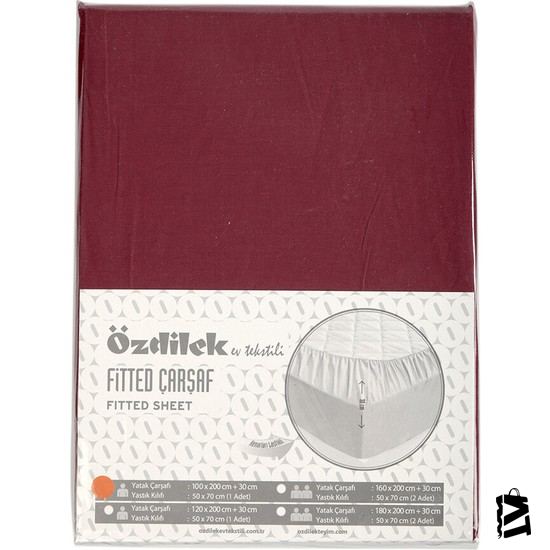 Özdilek Trendy Battal Boy Lastikli Fitted Çarşaf 180X200+30