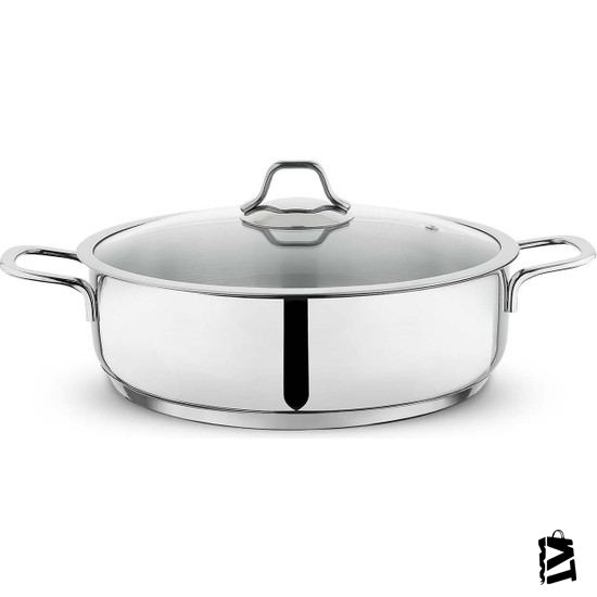 Schafer Held çelik Basık Tencere 28 Cm 2 Parça Inox - Elden Taksitle Sözleşmeli Senetli Alışveriş