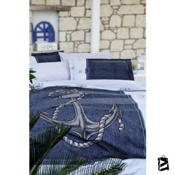 Özdilek Özdilek Pike Tk Rf Çift Kişilik Gri Anchor Denim