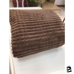 Özdilek Battaniye PIRAMIT150*220 Kahve Tek Kişilik