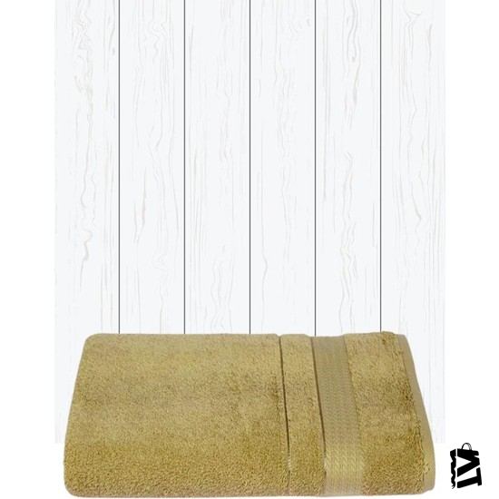 Özdilek Banyo Havlusu Cotton Trendy Açık Kahverengi 90X150 cm