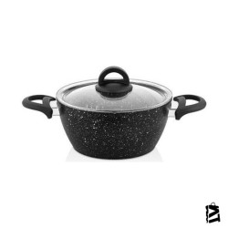 Falez Siyah Inci 20 cm Tencere