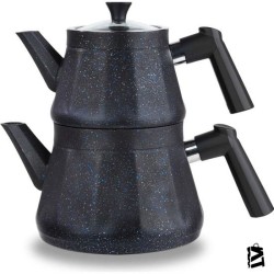 Schafer Onix Çaydanlık Takımı -3 Prç.-Siyah