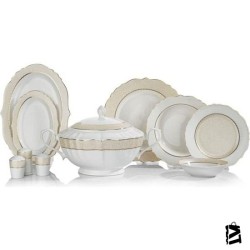 Schafer Selina Yemek Takımı-60 Prç-Altın