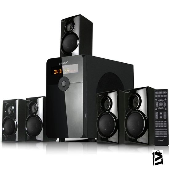 Leader H5805 5+1 Ev Sinema Ses Sistemi(Bluetooth-Usb/sd-Fm)