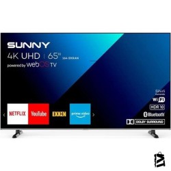 Sunny SN65FMN240 65" 165 Ekran Uydu Alıcılı 4K Ultra HD Smart LED TV