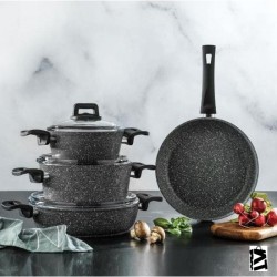 Schafer New Stark 7 Parça Granit Tencere Seti Antrasit 02