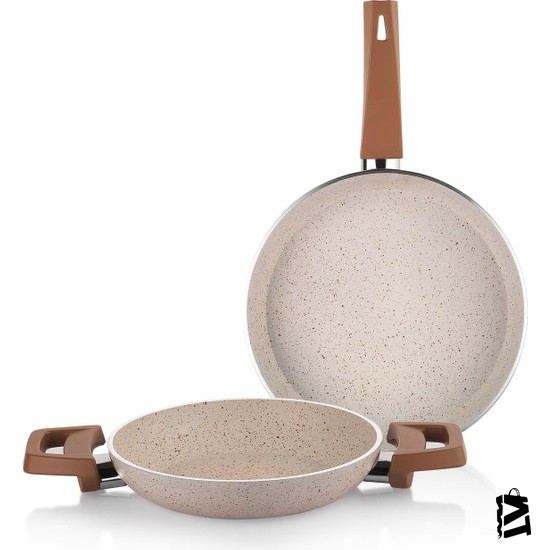 Schafer Dark Storm Sahan 20cm+tava 26cm-krem - Elden Taksitle Sözleşmeli Senetli Alışveriş