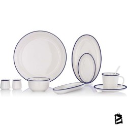 Schafer Bianca Kahvaltı Takımı-36 Parça-Lacivert