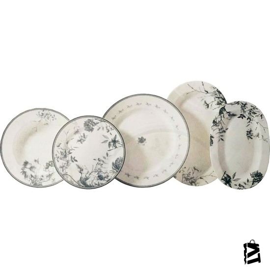 Korkmaz Vanessa Collection 55 Parça Yemek Takımı - Elden Taksitle Sözleşmeli Senetli Alışveriş