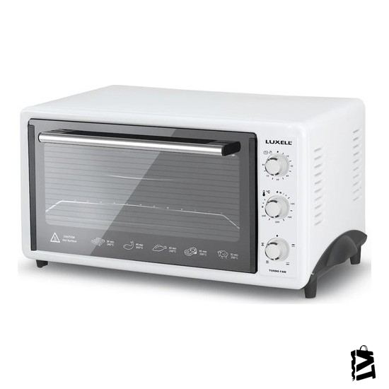 Luxell 3525 Lx Beyaz 39 Lt.mini Fırın - Elden Taksitle Sözleşmeli Senetli Alışveriş