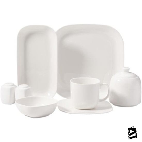 Korkmaz A8620 Kappa Collection 28 Parça Kahvaltı Takımı - Elden Taksitle Sözleşmeli Senetli Alışveriş