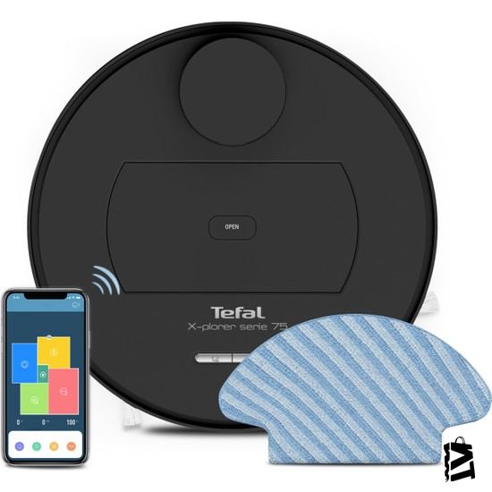 Tefal Rg7675 X-plorer Serie 75 Mop özellikli Evcil Hayvan Dostu Akıllı Robot Süpürge - 2211400962 - Elden Taksitle Sözleşmeli Senetli Alışveriş