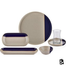 Neva N3165 Yakamoz Mayda 26 Parça 6 Kişilik Kahvaltı Takımı