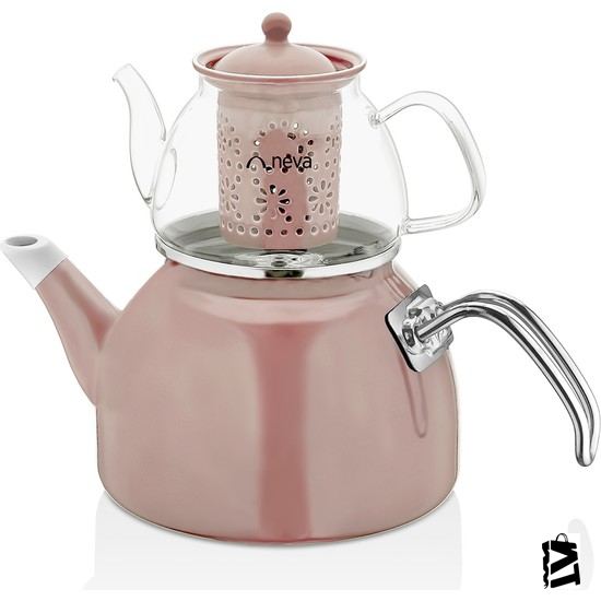 Neva N2495 Sweet Rose Chocolate Demlik Seti - Elden Taksitle Sözleşmeli Senetli Alışveriş