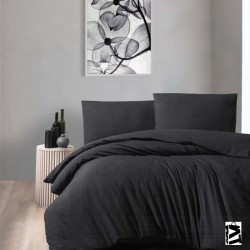 Schafer Soft Gofre Çift Kişilik Nevresim Tkm-4parça