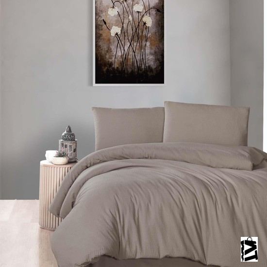 Schafer Soft Gofre çift Kişilik Nevresim Tkm-4parça - Elden Taksitle Sözleşmeli Senetli Alışveriş
