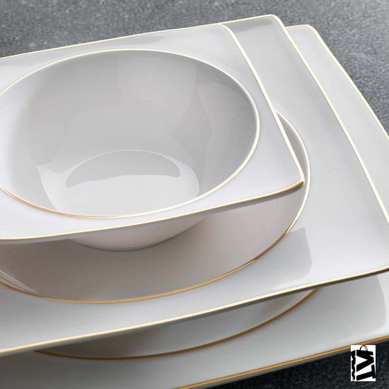 Schafer Glamor Pure Yemek Takım-60 Parça-gold - Elden Taksitle Sözleşmeli Senetli Alışveriş