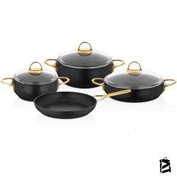 Falez Golden 7 Parça Güveç Set