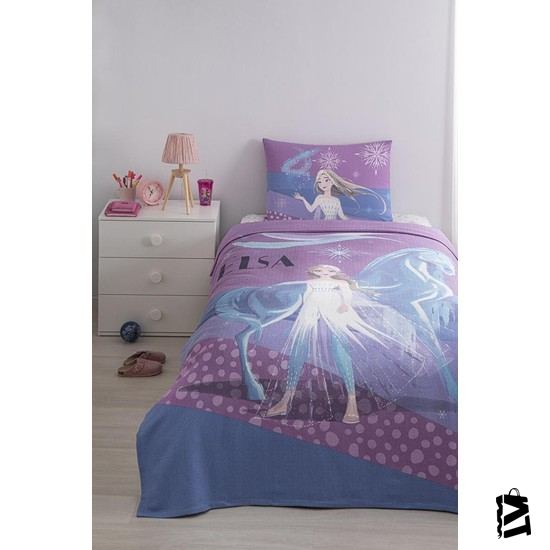 Frozen Snow Tek Kişilik Disney Lisanslı Lastikli Fitted çarşaf çocuk Pike Takımı Pr-12536248 - Elden Taksitle Sözleşmeli Senetli Alışveriş