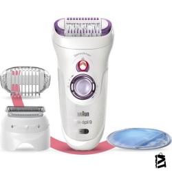Braun Silk-épil 9 9710 SensoSmart Kablosuz Islak & Kuru 4 Ek Parçalı 2'si 1 Arada Epilatör
