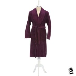 Özdilek Trendy Şal Yaka Bornoz Koyu Lila S/m Beden (Şalyaka)
