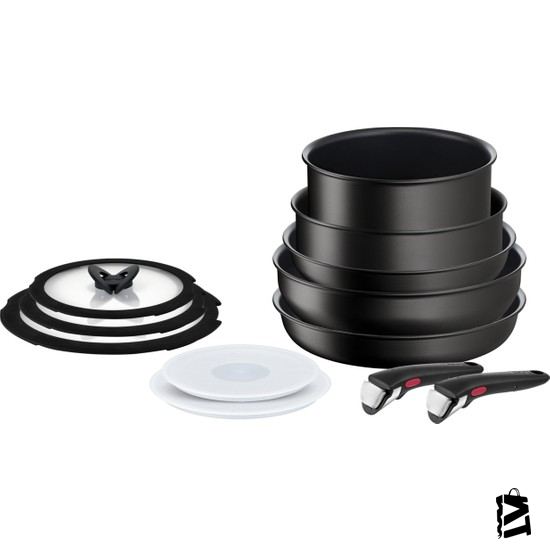 Tefal L76391 Ingenio Titanyum 6X Exception Büyük Tava ve Tencere Seti 12 Parça - 2100125491