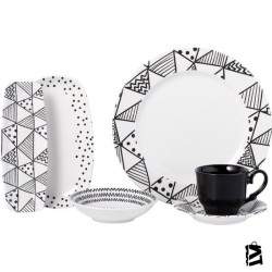 Korkmaz Natura Collection 26 Parça Kahvaltı Takımı
