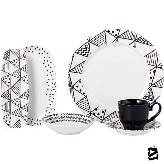 Korkmaz Natura Collection 26 Parça Kahvaltı Takımı