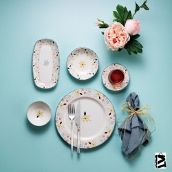 Schafer Sharon Kahvaltı Takımı -32 Parça - Çiçekli