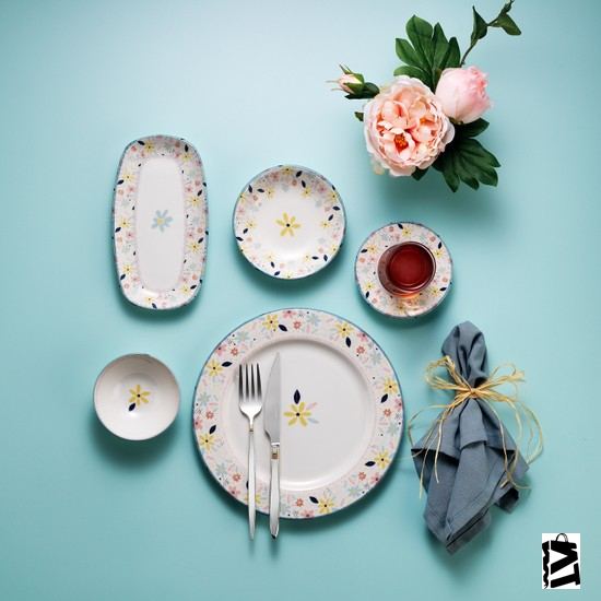 Schafer Sharon Kahvaltı Takımı -32 Parça - Çiçekli