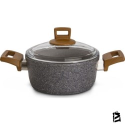 Karaca Silver Stone Bio Granit 20 cm Tencere