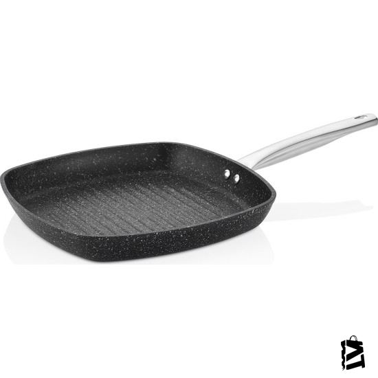 Falez Black Line Kare Kapaksız Tava 28 Cm. - Elden Taksitle Sözleşmeli Senetli Alışveriş