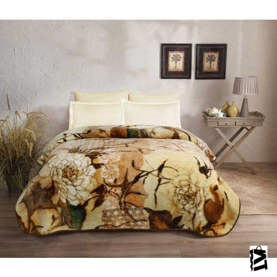özdilek Peonies çift Kişilik Battaniye 200x240 Cm - Elden Taksitle Sözleşmeli Senetli Alışveriş