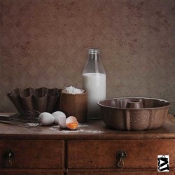Korkmaz A 653 Granit Torta Klasik Kek Kalıbı 25,5 cm