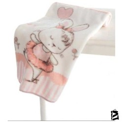 Özdilek Bebek Battaniyesi Bunny Dancer 100 x 120 cm