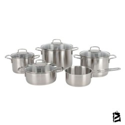 Fissler Barcelona Çelik Tencere Takımı 9 Parça